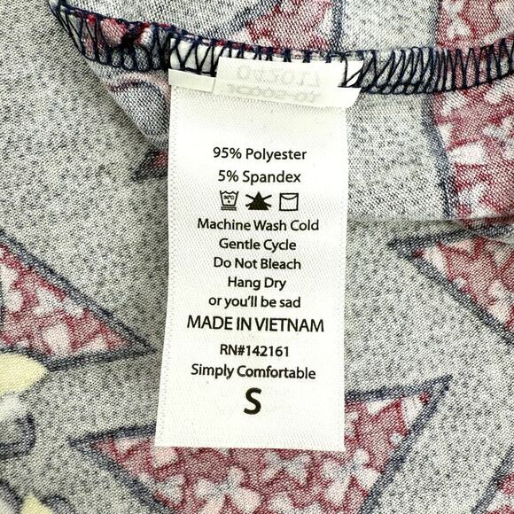 LulaRoe Disney Minnie Mouse Irma Oversize Tunic Style Short Sleeve T-Shirt SMALL - Picture 5 of 8